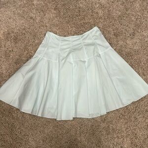 Victoria’s Secret body by Victoria skirt size 4, between a light mint/blue color